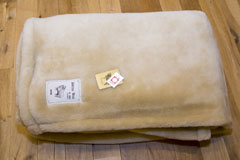 三井毛織のメリノウール毛布の画像