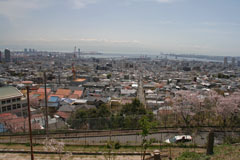 灘丸山公園から神戸を眺めた画像