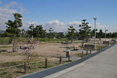 芦屋市総合公園のバーベキュー広場の画像