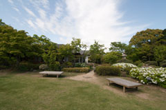 須磨離宮公園の和庭園の画像