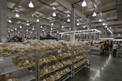コストコ神戸のパン・コーナーの画像