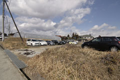 長尾農園の駐車場の画像